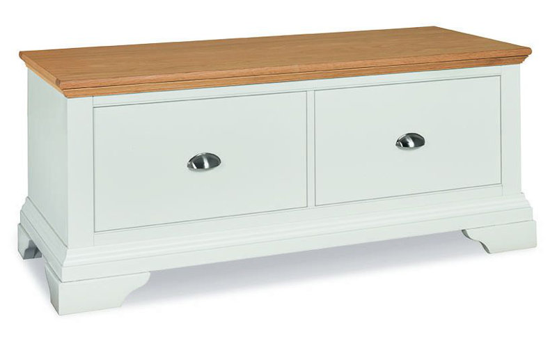 Ziggy Accent Trunk, Oak/White