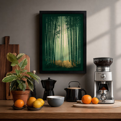 Cathedral Forest Scandinavian - Framed Print