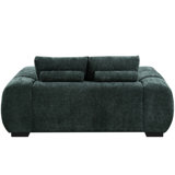 Chenille Comfortable Seat - Inner Frame, Foam Padding 2 Bed Build, Convertible Design