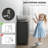 Pedestal Sink Storage Cabinet, Bathroom Sink Cabinet With 2 Barn Doors And Adjustable Shelf (Without Washbasin)-123045072