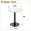 Table bistro 23,6 po Modern Luxury-2137671253
