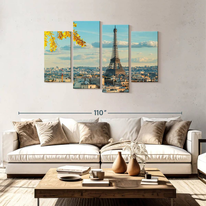 Marchelle de Paris, H 48 po x l 75 po