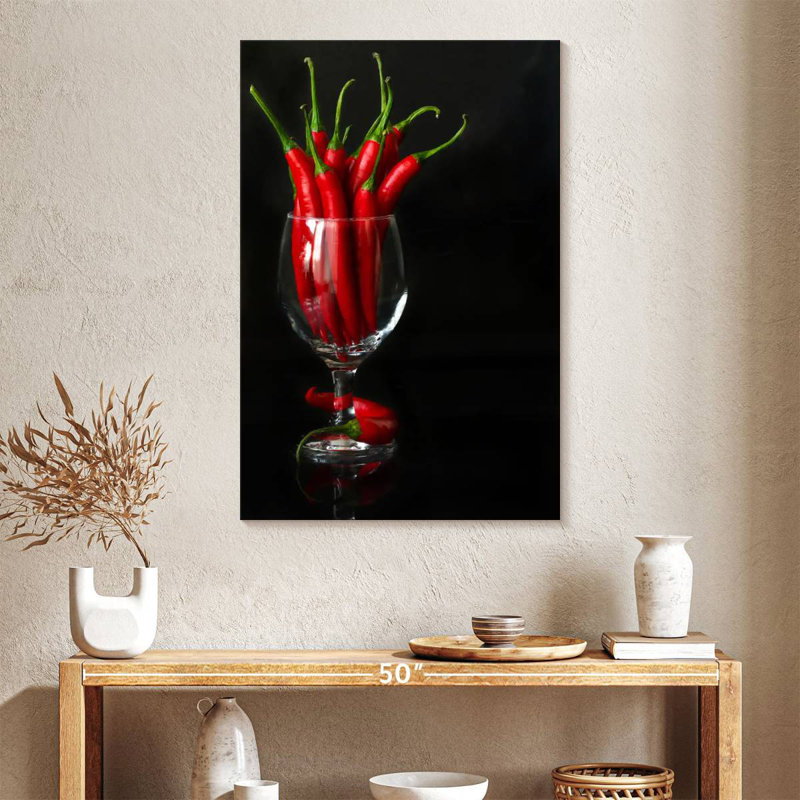 Piments rouges Yarlin, H 39 po x l 26 po