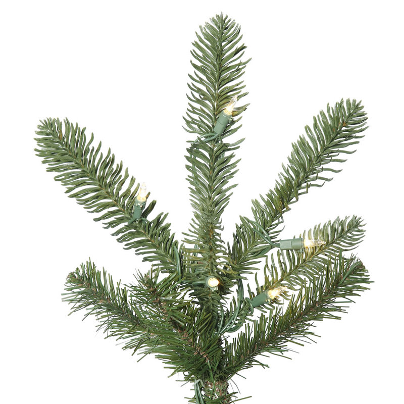 Arbre de Noël artificiel épinette de l'Alberta, H 9 pi