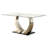 Bagdai 6 - Person Pedestal Base Dining Set