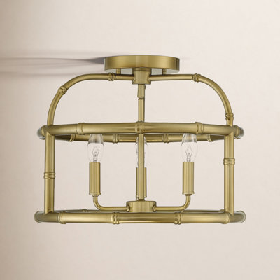 Ernest 3 - Light Semi Flush Mount