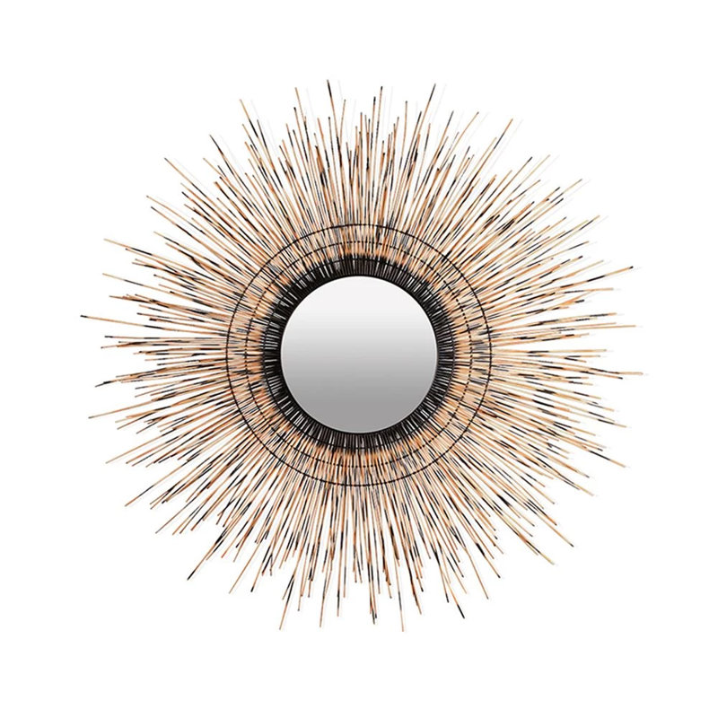 Biba Sunburst Mirror, 70.75" H x 70.75" W
