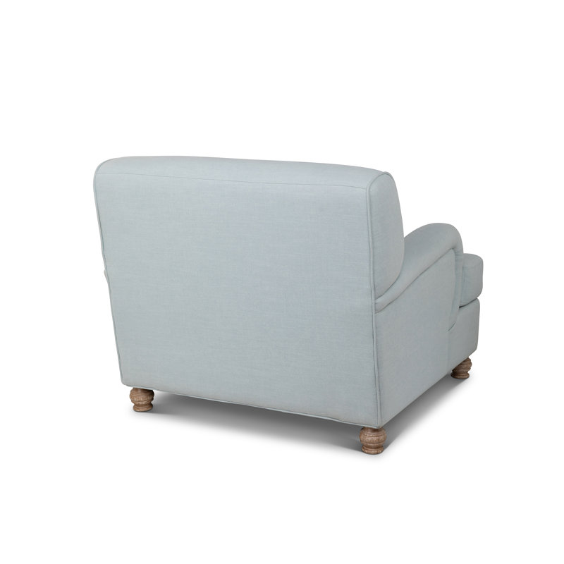 Kenwood Occasional Chair, Mocha, Serene Sky