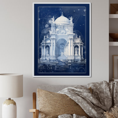 " Blueprint Of London Architecture "