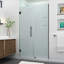 Porte de douche à charnière sans cadre Belmore GS-105384910-105384914