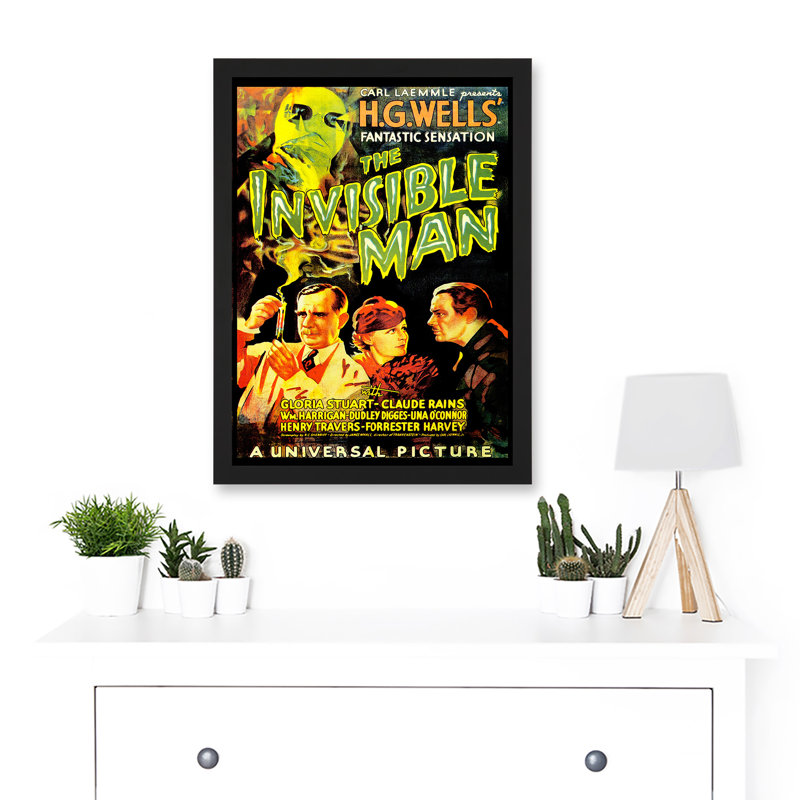 Invisible Man - Single Picture Frame Print