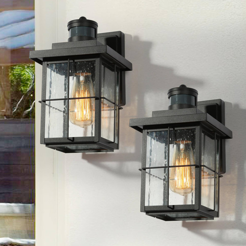 Alexia Outdoor Wall Light with Dusk to Dawn