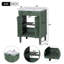Meuble-lavabo 24 po avec lavabo supérieur, meuble de rangement moderne à 2 niveaux, meuble-lavabo simple, grandes tablettes de rangement-1225192692-1225192690