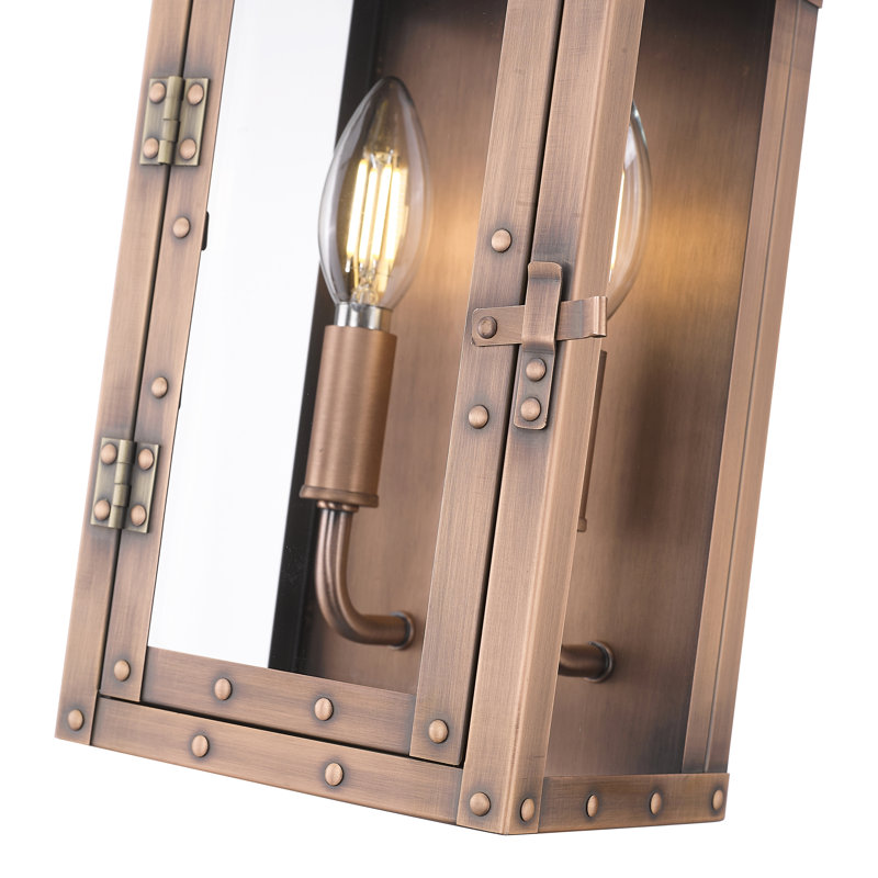Dillion Wall Light, Copper Patina