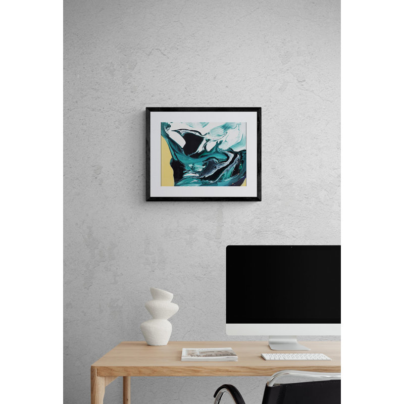 Bonaire Print by Novi Lim, Black Framed Paper, 16" H x 20" W
