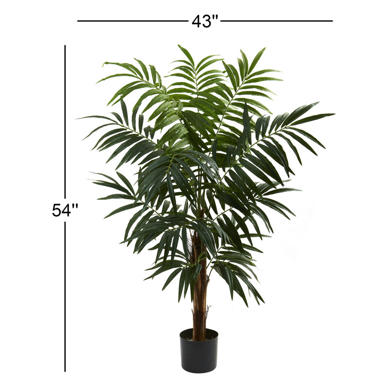 Rumy 54'' Faux Palm Tree in Pot