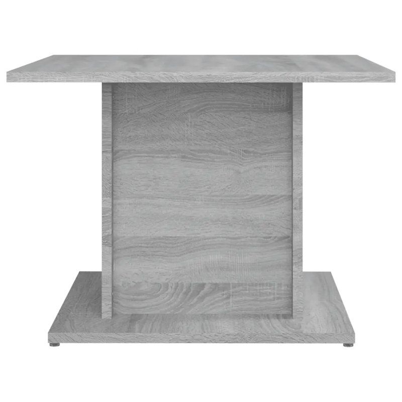 Coffee Table 55.5x55.5x40 cm Engineered Wood, Grey Sonoma