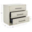 Commode 3 tiroirs Vuxx-63601644