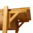 8 Pockets Horticulture Raised Garden Bed Elevated Wood Planter Box Stand with Foldable Side Table and Storage Shelf for Herb/Vegetables/Flowers-1938505423