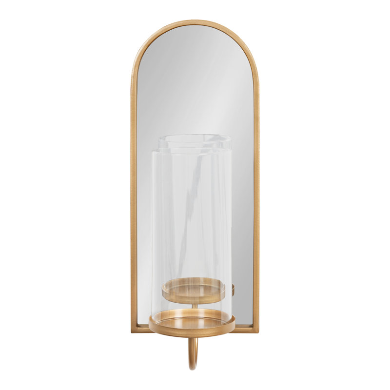 Annaly Metal Flat Mirror, Gold