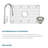 30" L X 20" W Farmhouse Kitchen Sink Swuf28179mg-514905740