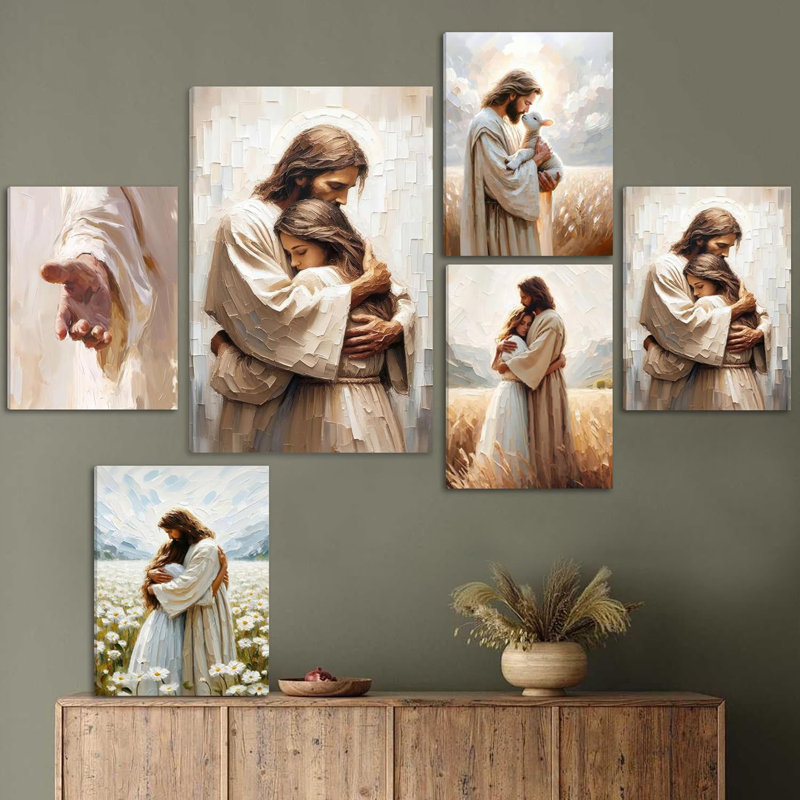Art chrétien sur toile Christian