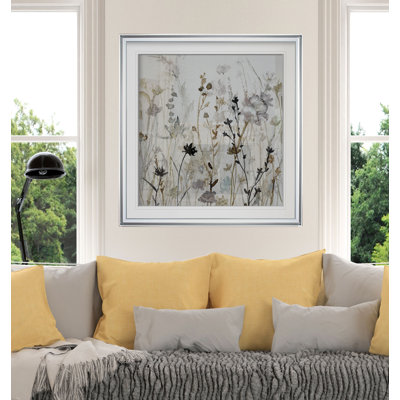 Impression d'art encadrée 'wildflower mist ii'