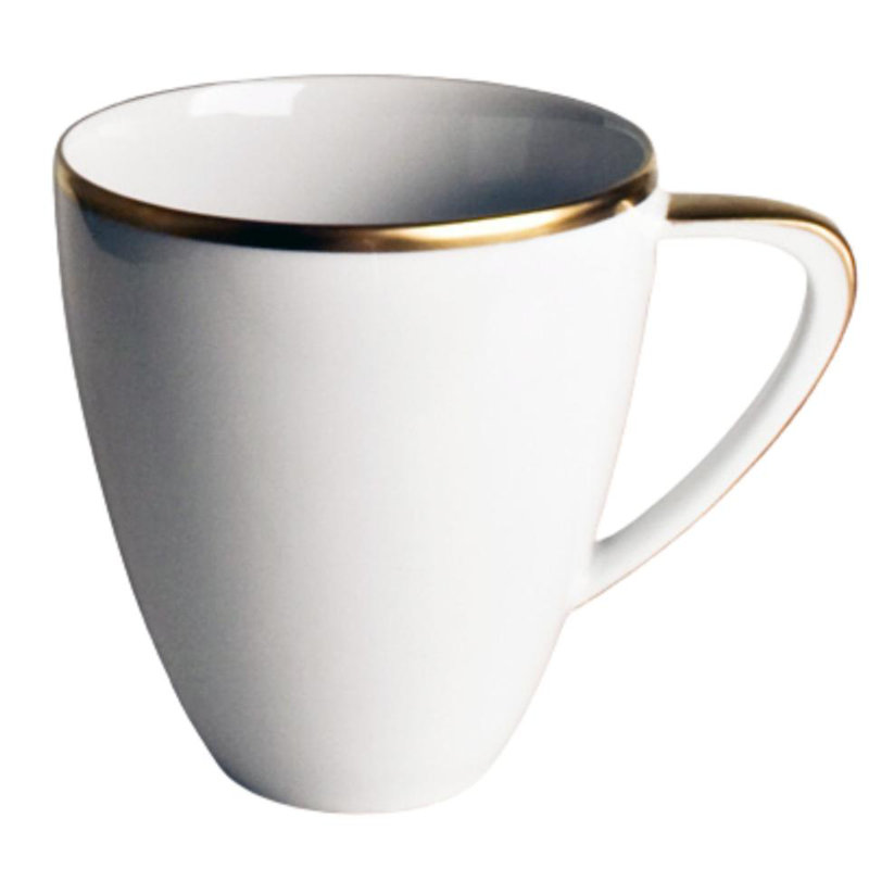 Simply Elegant Porcelain Coffee Mug