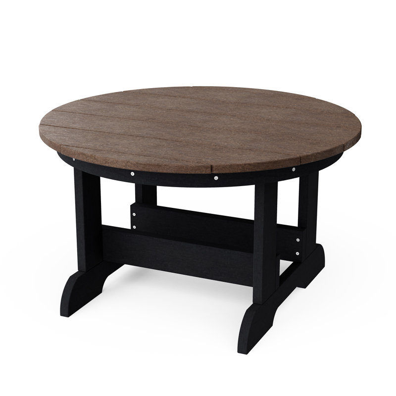 Table de conversation Heritage, Brun Tudor / noir