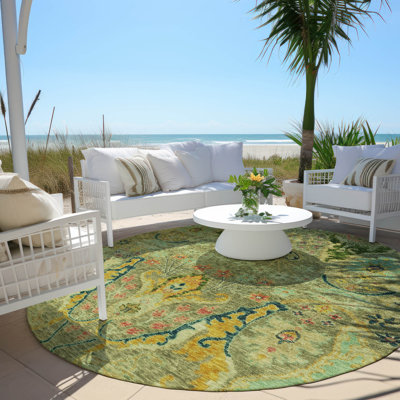 Tapis vert intérieur / extérieur lavable à la machine Xhevrie
