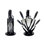 Prime Cook 8 Piece Stainless Steel Knife Block Set