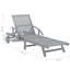 Nella 199cm Long Acacia Single Chaise