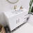 41.73228'' Single Bathroom Vanity with Acrylic Top-70182631