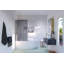 Ursa 34 in. x 58.25 in. Frameless Gray Tinted Single Fixed Bath Panel-631020155