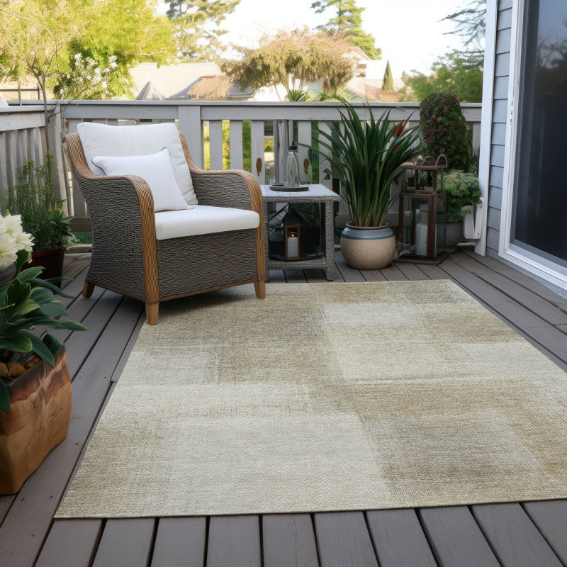 Tapis d'extérieur Christain, Rectangle 10 pi x 14 pi