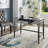 Elana Metal Base Writing Desk-1743129386