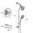 Tool-Free Shower Combo 7-Spray 1.8GPM