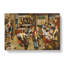 The Country Brawl by Pieter Bruegel The Elder - Wrapped Canvas Painting-61853332