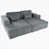 Polyester gris est en rupture de stock