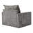 36" Chenille Upholstered Single Swivel Chair-114237955
