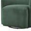 Fauteuil demi-tonneau pivotant vert-693468378
