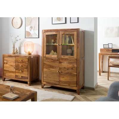 Ancona 100cm Solid Wood Sideboard