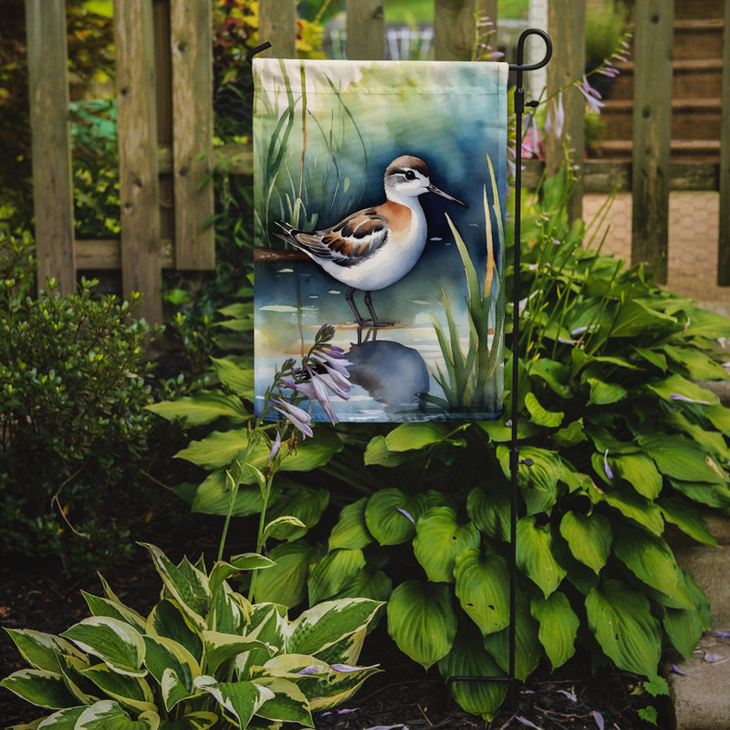 Drapeau de jardin Surfbird Bird, Phalarope de Wilson