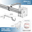 Tringle à rideaux simple Boltwood Crystal-21133454-21133453