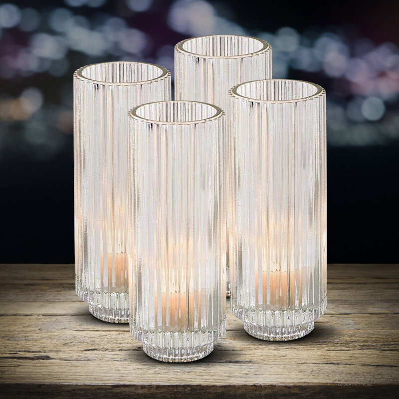 Petit porte-votive en verre