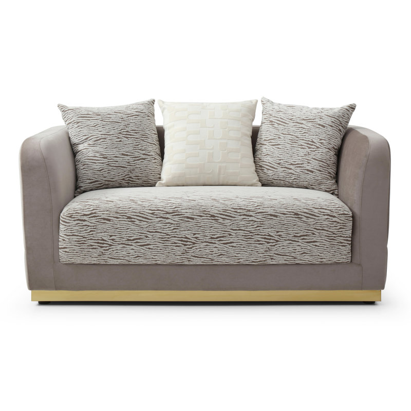 Causeuse Lexington G00280A-L, brun / beige clair