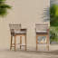 Valerie Outdoor Teak Bar Stool