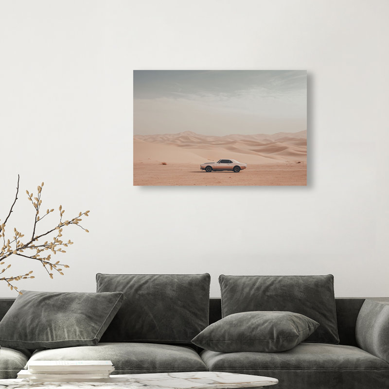 Mechanical Soliloquy Canvas Transportation Print by Oliver Gal, Black Frame, 15 x 10, 24"H x 36"W, Gallery Wrapped