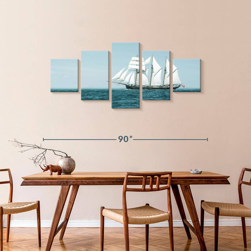 Clipper, 36" H x 80" W
