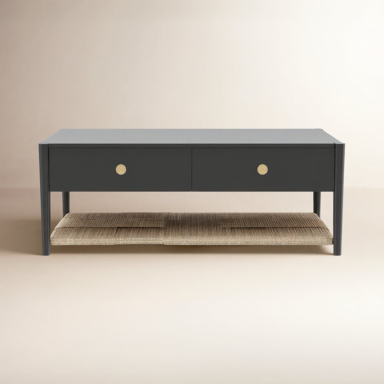 Madeline 47" Coffee Table, Charcoal Gray